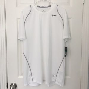MENS NIKE PRO COOL DRI-FIT FITTED SHORT SLEEVE
